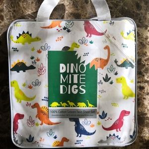 Dino Mite Digs Twin Sheet Set